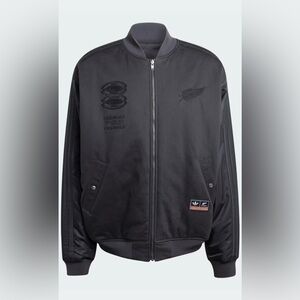 Brand New Adidas Originals & All Blacks Reversible Team Bomber Jacket